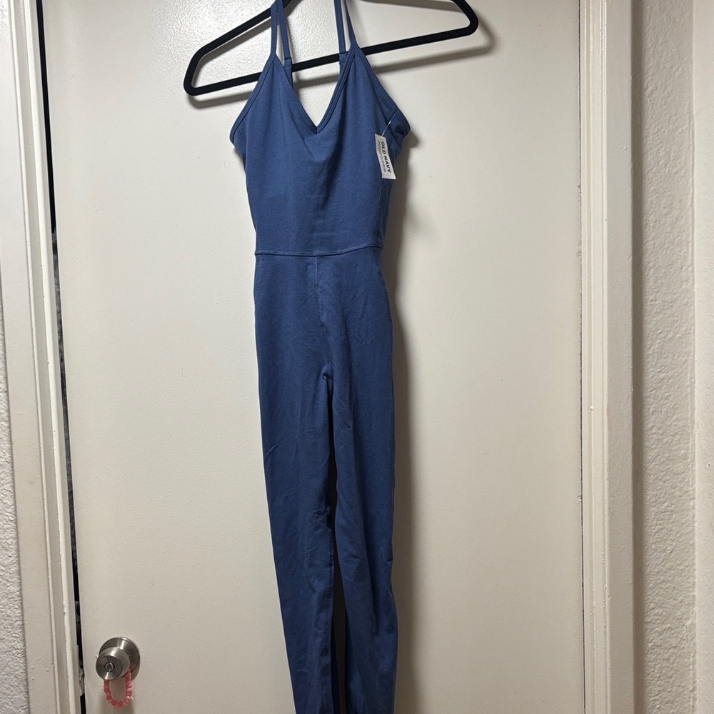 Blue Women's Jumpsuit for exercise  nwt